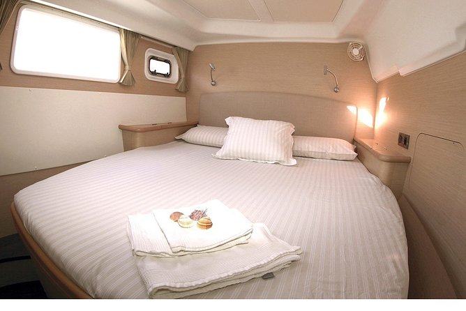 Island Hopping: Santorini Catamaran Charter Cruise with a skipper - Price and value: $8,558.73 per group of up to 10