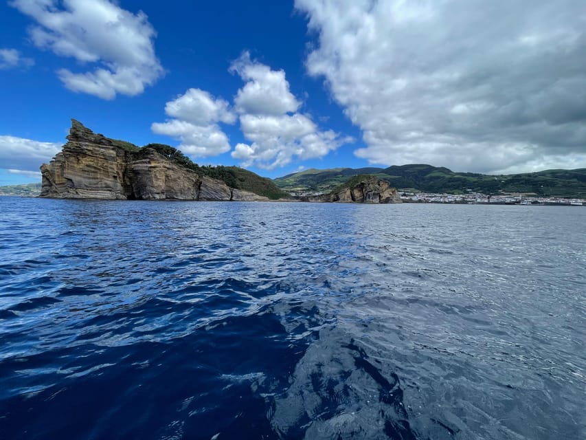 Islet Tour- Ilhéu de Vila Franca do Campo - Guides and boat skills: why Carlos and Pedro keep showing up