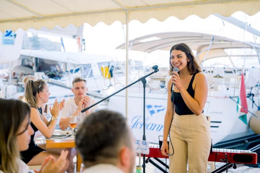 Jazz in the Heart of Corfu: Seaside Sessions at the Marina - Food and drinks: what’s included, what costs extra, and how to plan