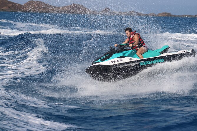 Jet Ski Activity to Lobos Island from Corralejo - Meeting at Corralejo and the Jet Ski Safety Briefing