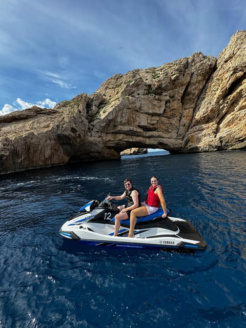 Jet Ski to Margaritas Islands from San Antonio - No License - Jet Ski Without a License: How the Tour Works