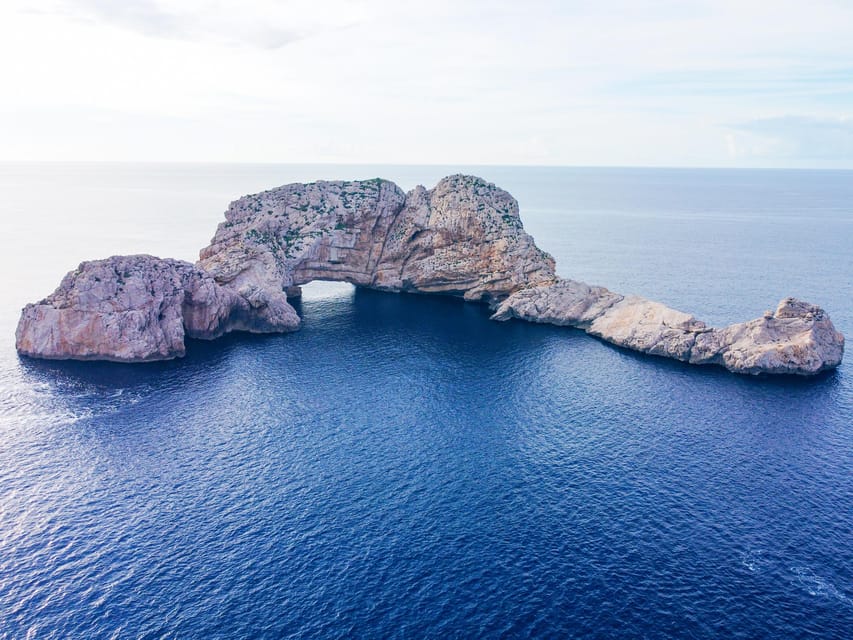 Jet Ski to Margaritas Islands from San Antonio - No License - Ses Margaritas Arch: The Stop Built for Photos and Swim Time