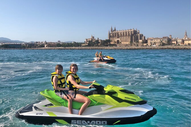 Jetski Tour to the Emblematic Palma Cathedral - The Open Sea Return: Getting the Most Jet Ski Time
