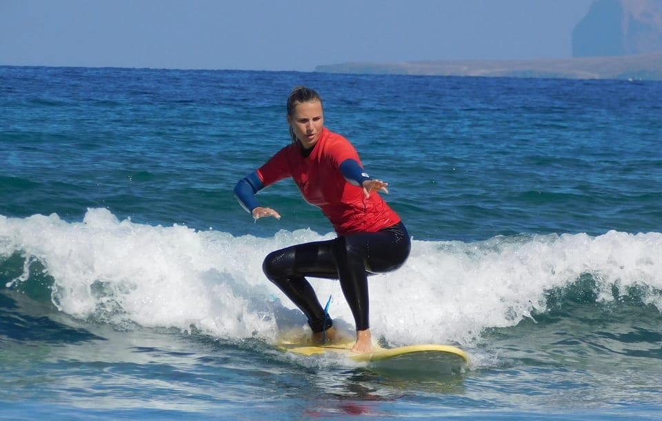 Kalufa Surf school in Caleta de Famara, Lanzarote - Caleta de Famara Surf: Why This Lesson Works on Lanzarote