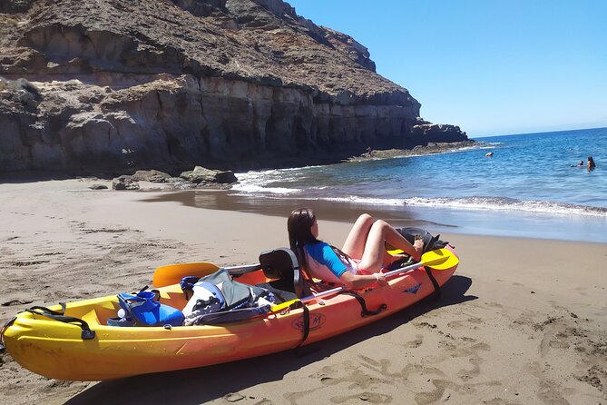 Kayak & Snorkeling Tour in Caves in Mogan - Private pacing that makes the caves feel personal
