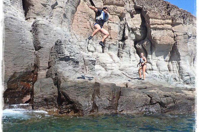Kayak & Snorkeling Tour in Caves in Mogan - The optional cliff jumps (only if you’re into that)