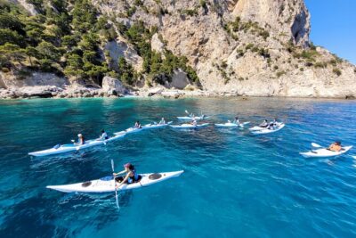 Kayak tour in Capri between caves and beaches. Photos included. - Scoglio delle Sirene to Via Krupp: Learning the Sea’s Pace