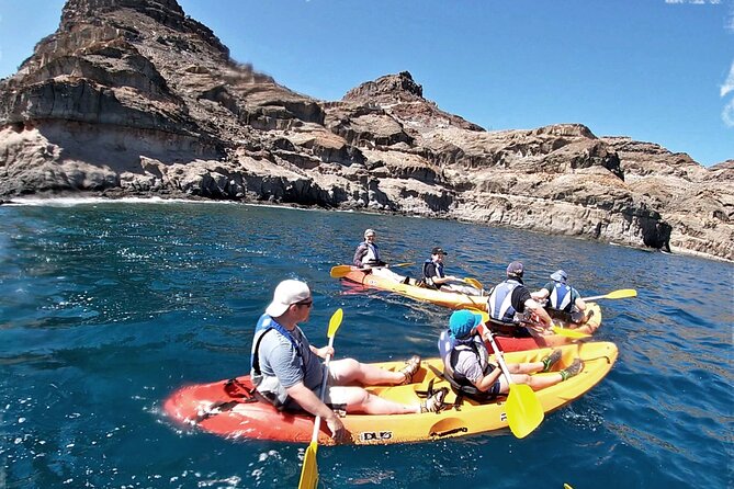 Kayaking Adventure Route with Snorkeling in Mogan Caves - Kayaking, Snorkeling, and Cave Swimming in One 4-Hour Package
