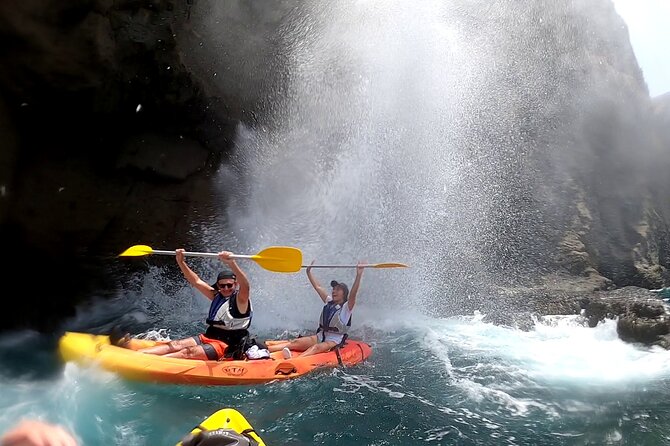 Kayaking Adventure Route with Snorkeling in Mogan Caves - Beach Break and Snorkeling: Where You Can Actually Reset