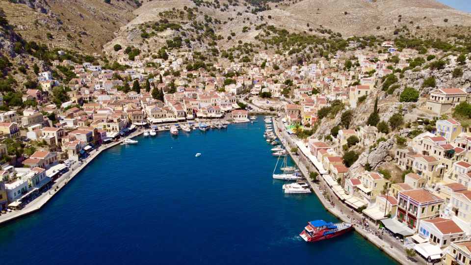 Kiotari, Lardos, Pefkos, & Lindos: Speedboat to Symi Island - The Sea Leg: How the Timing Feels (Including Mandraki Harbour)