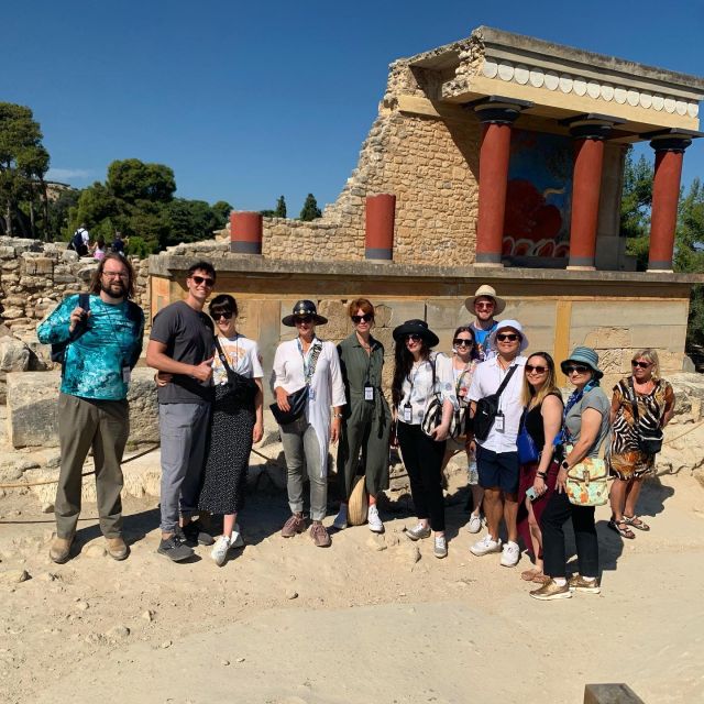 Knossos Palace Guided Walking Tour (Without Tickets) - Timing tip: choose the calmer hours if you can