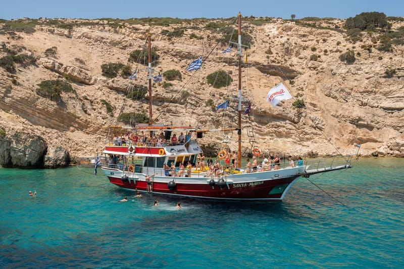 Kos 3 island cruise with Hotel Pick Up and Drop Off - How the 7-hour sailing day actually flows
