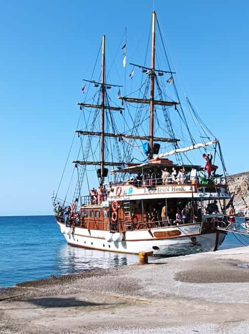Kos: 3-Island Cruise with Lunch and Hotel Transfer - Platy: a beachy stop built for simple fun