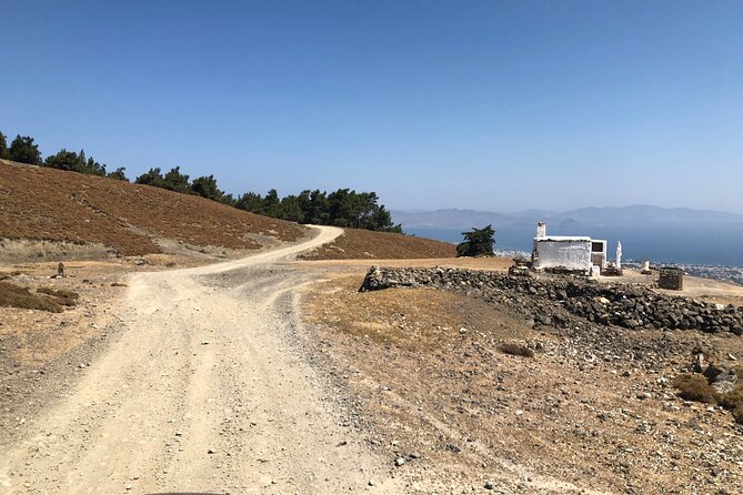 Kos 4x4 Exploration: Views, Villages & Flavors - Zia lunch break with panoramic views: your real downtime