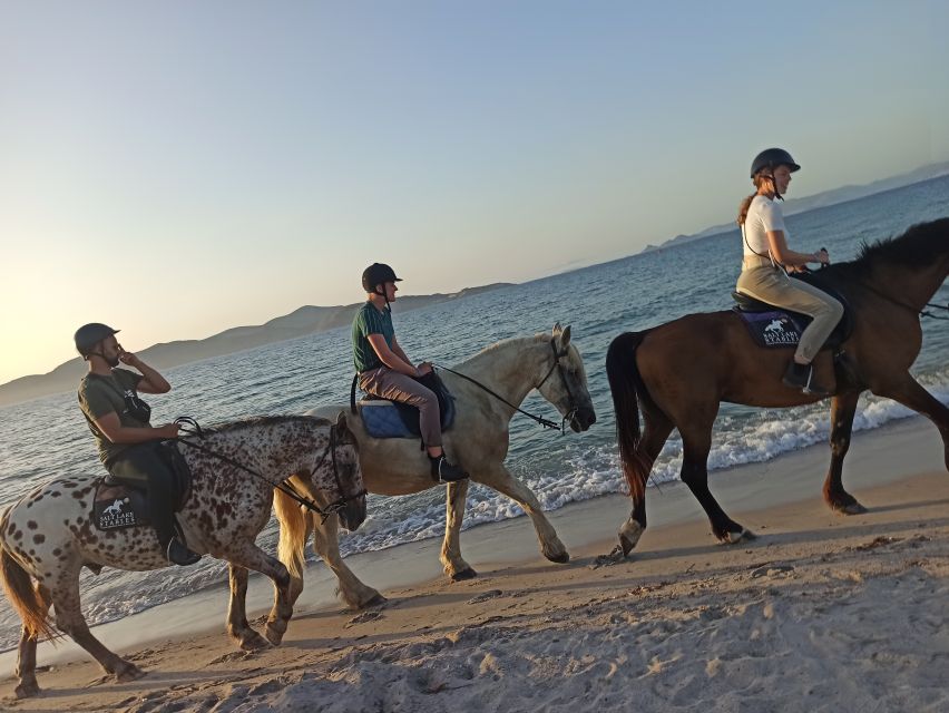 Kos: Horse Riding Experience on the Beach with Instructor - The Salt Lake Section: Where the Ride Starts Calm and Scenic