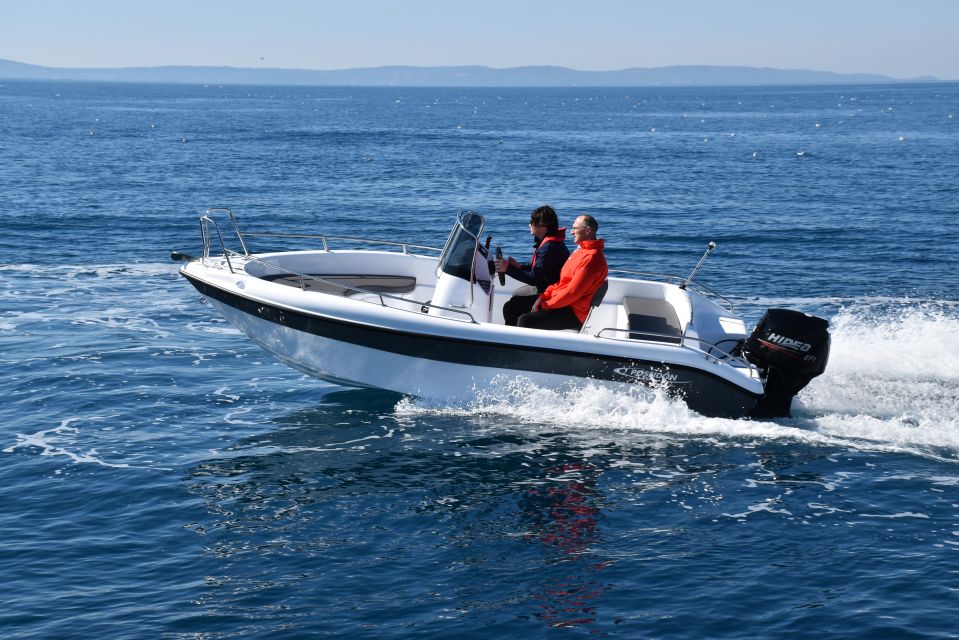 Kos: Private Speedboat Rental - No License Required - The Blue Water 170 Experience: Comfort, Control, and the Included Safety Kit