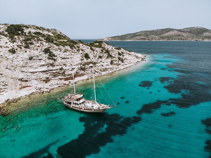 Kos Town: Kalymnos & Pserimos Day Cruise & Optional Transfer - Kos Port meeting point and optional hotel pickup (what’s easiest)