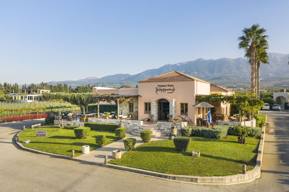 Kos: Wineries Tour w/ Wine Tastings & Transportation - First stop: Hatziemmanouil Vineyards and the winemaking walkthrough