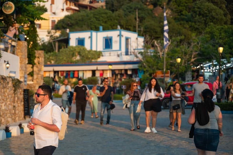 Kos: Zia Village Sunset Tour with Hotel Pickup - Neromylos watermill café: the calm pause before the views