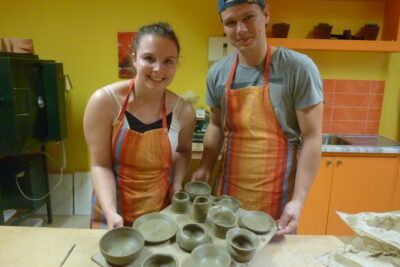 Koumoulia Ceramics / Ceramics courses - The afternoon flow: Rouvas Gorge and Knossos before the pottery work