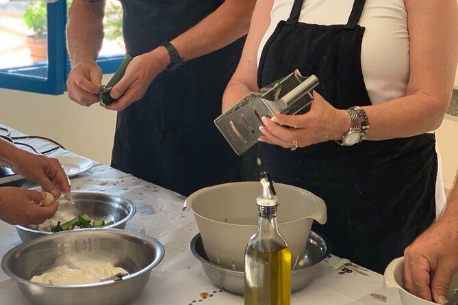 Kourounochori, Naxos : Gregory's Traditional Cooking Class - What’s included: apron, certificate, recipes, and leftovers