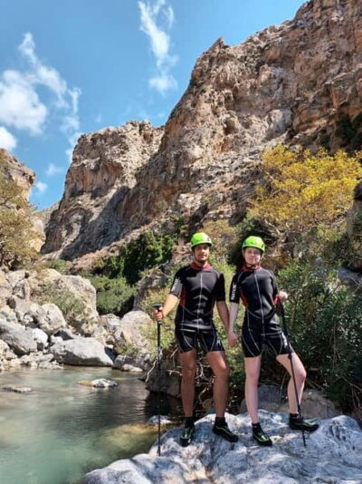 Kourtaliotiko Gorge: Guided River Adventure Trek with Lunch - Gear That Actually Helps: Suits, Helmets, Poles, and a Waterproof Backpack