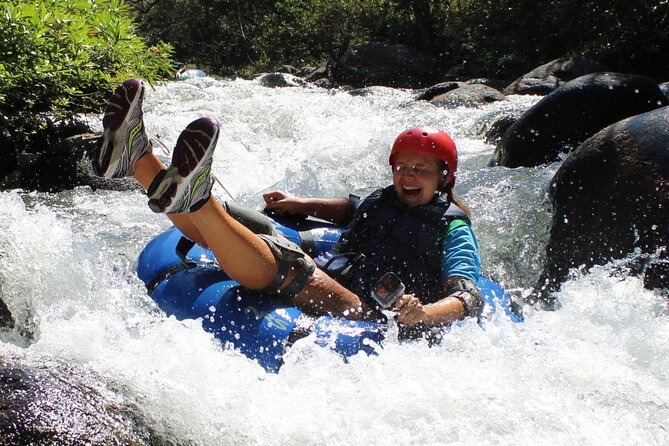 La Leona Waterfall Hike and River Tubing - The 3-hour La Leona Waterfall hike: ladders, streams, and a cave swim