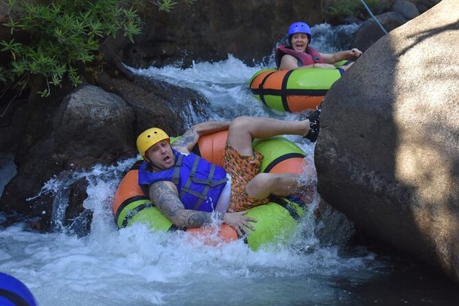 La Leona Waterfall Hike and River Tubing - River tubing for about 90 minutes: gear on, go with the flow