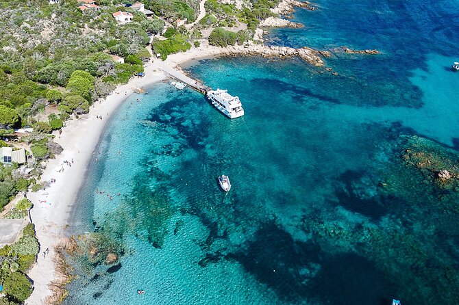 La Maddalena Archipelago and Caprera Boat Tour from Palau - The Route at a Glance: Town Stop, 3 Swim Stops, and the Pink Beach View
