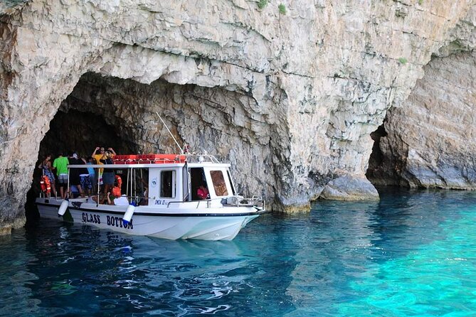 Laganas Zakynthos: Marathonissi, Keri Caves and Turtles Spotting - Marathonisi Sea Cave Photos From the Boat