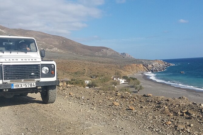 Land Rover Safari: Tripitis Gorge and Beach, South Crete - A real driver-guide makes the difference (and Alex is a standout)