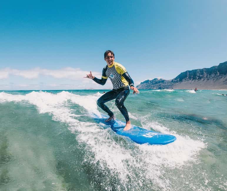Lanzarote: 2 or 4 Hour Surf Lessons in Famara - Famara Surf Lesson Setup: Transfers, Gear, and Small-Group Coaching
