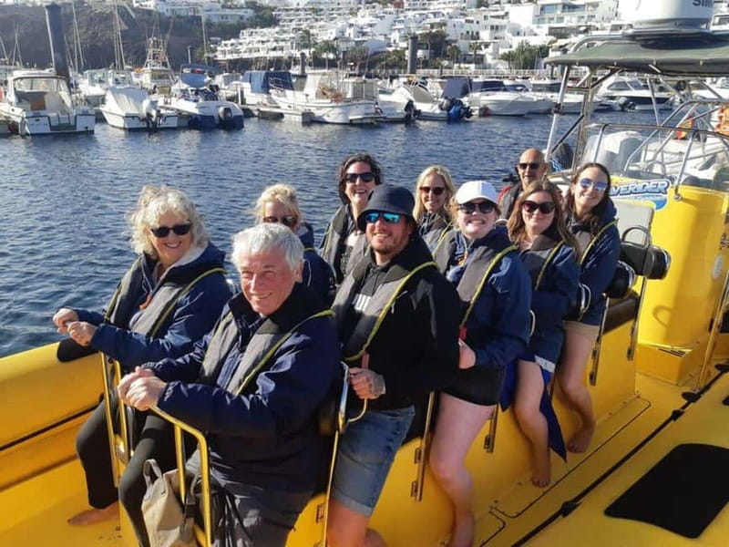 Lanzarote: Dolphin Watching by speedboat - What the Boat Ride Feels Like: Choppy Water, Quick Turns, Big Fun