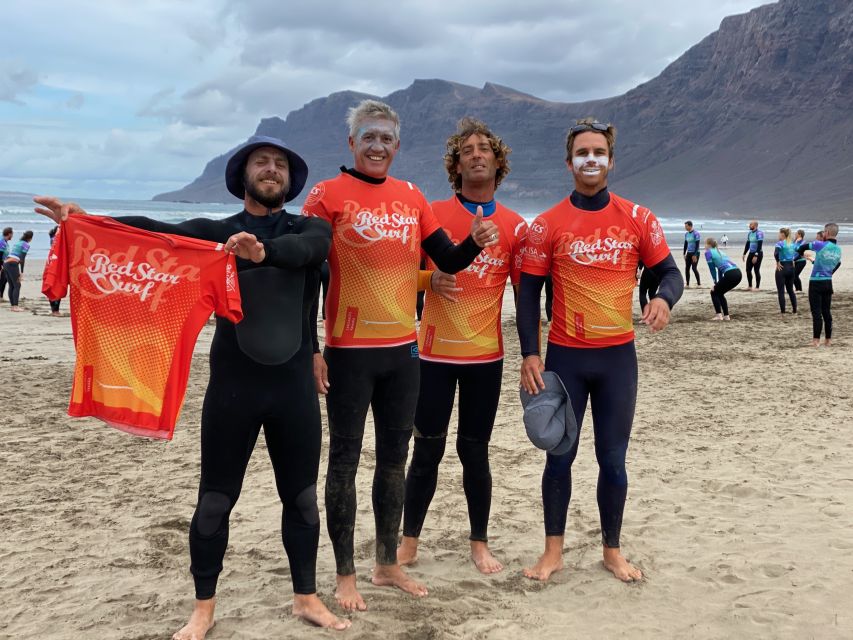 Lanzarote: Famara Beach Surfing Lesson for All Levels - Meet the instructors: coaching that feels human