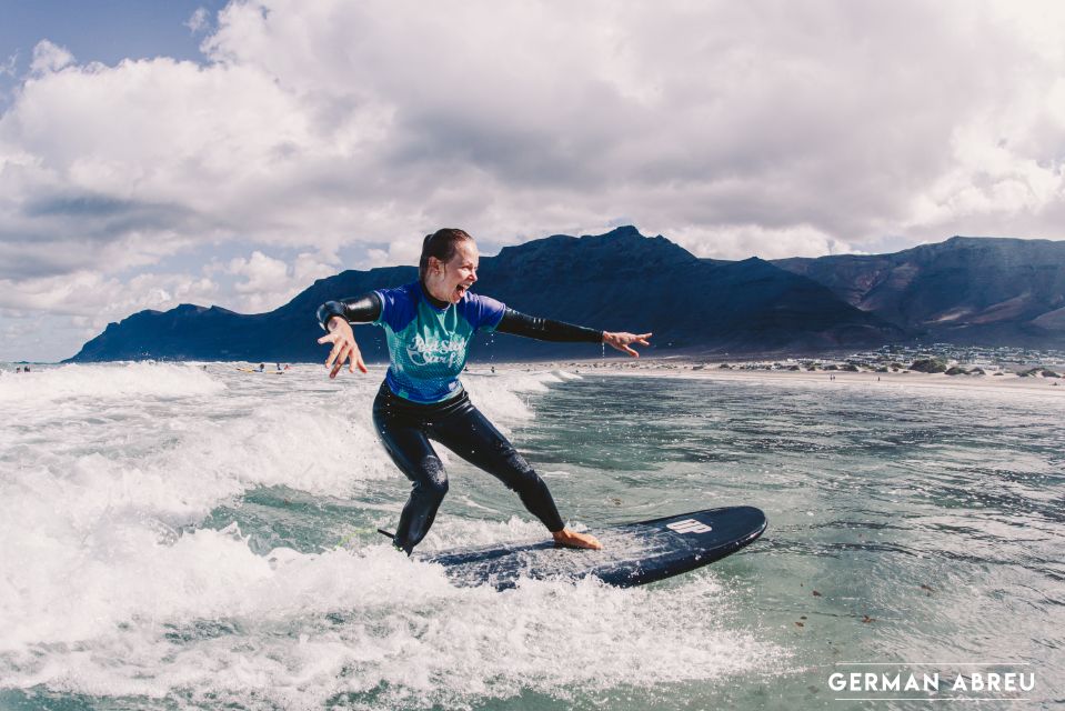 Lanzarote: Famara Beach Surfing Lesson for All Levels - Value check: is $57 a good deal for Lanzarote surfing?