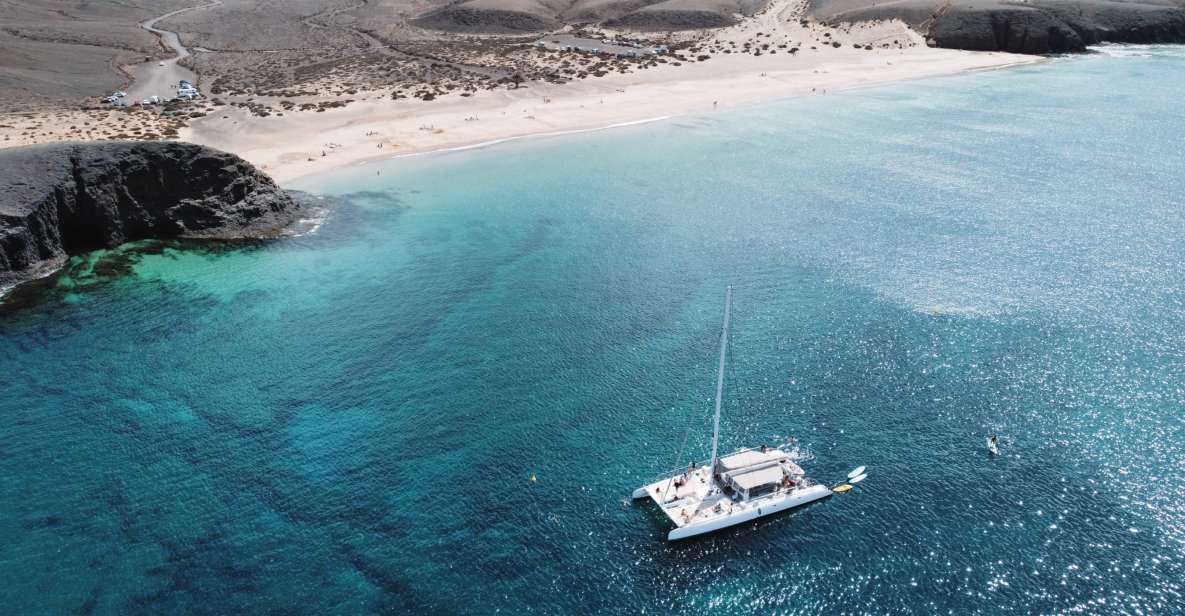 Lanzarote: Luxury Sailing Excursions to Papagayo - Papagayo anchor time: the snorkeling and water sports are the point