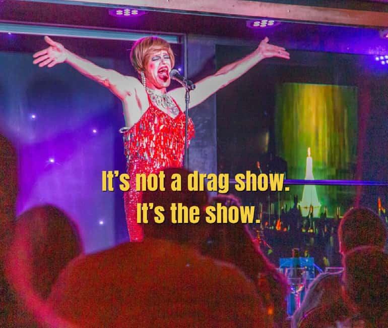 Lanzarote: MHT - Music Hall Tavern - Comedy Drag Dinner Show - Drinks and table service: how to plan your bar spend without missing the show
