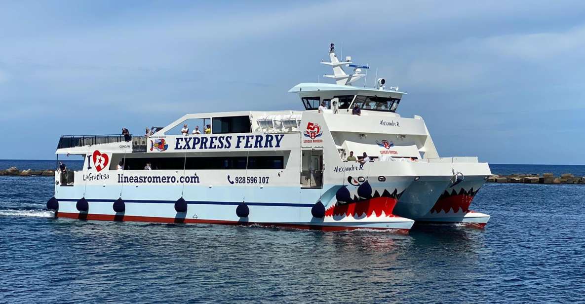 Lanzarote: Return Ferry to La Graciosa with Bus Pickup - Why La Graciosa Feels Different Once You Arrive