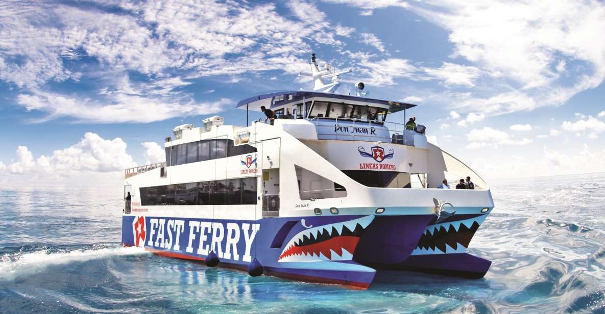 Lanzarote: Return or 1-Way Ferry to Fuerteventura with Wifi - Lanzarote to Fuerteventura in 30 Minutes: What the Ferry Ride Feels Like