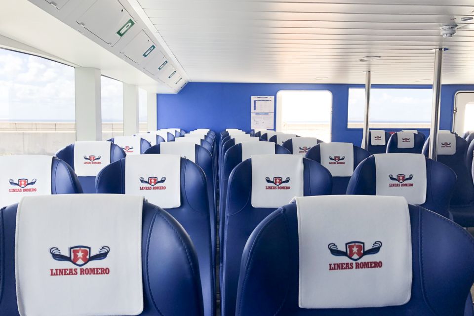 Lanzarote: Return or 1-Way Ferry to Fuerteventura with Wifi - Open-Air Deck vs Covered Seating: Choose Your Comfort