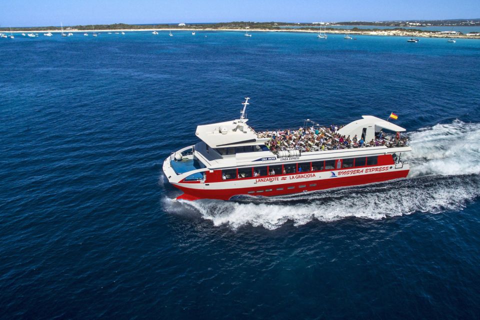 Lanzarote: Roundtrip Ferry Transfer to La Graciosa - Key things to know before you go