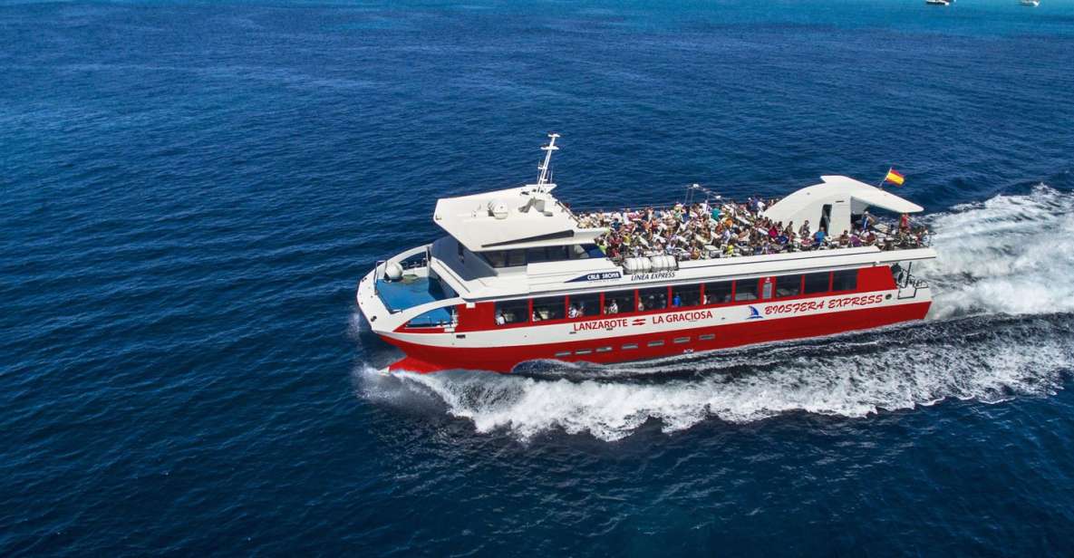 Lanzarote: Roundtrip Ferry Transfer to La Graciosa - Where You Start: Orzola Harbour and the Biosfera Express Pass Pickup