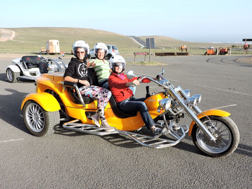 Lanzarote: three wheeler trike tour for three people - FAQ