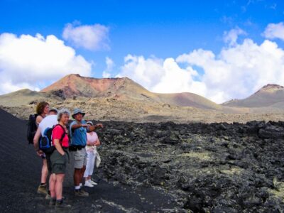 Lanzarote: Volcano Hike - The 3-hour route: lava flows, cones, and craters you can study up close