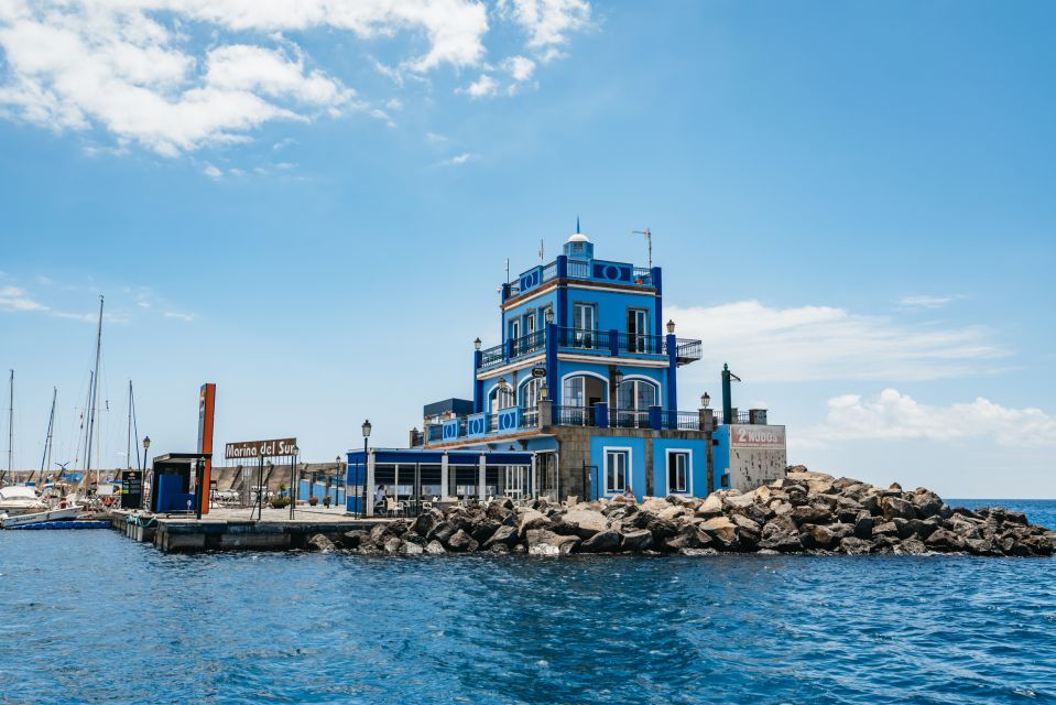 Las Galletas: Whale & Dolphin Tour with Local Skipper - Cruising back along the coast and Punta de Rasca views