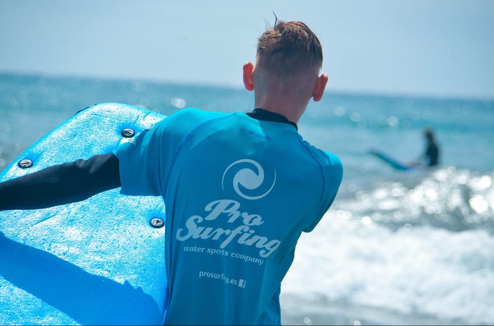 Las Palmas: Learn to Surf with a Special Price for Two Group - Price and value: $117 per group for two people