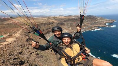 Las Palmas: tandem paragliding flights for everyone - The 45-minute safety briefing that makes first flights feel normal