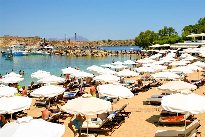 Lindos Day Cruise from Rhodes Town with Swimming stops and Hotel Transfers - Lindos Beach and Castle Views: Where the Free Time Actually Matters