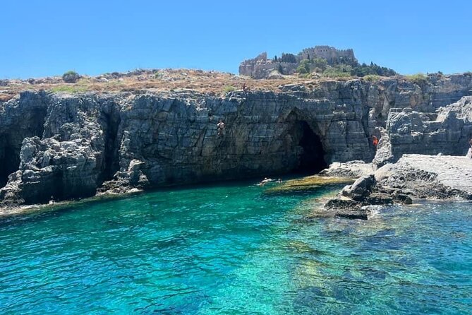 Lindos, Pefkos:Summer Breeze 3 Hour All Inclusive Swimming Cruise - St Paul’s Bay at Pallas Beach Taverna: the final 30-minute reset