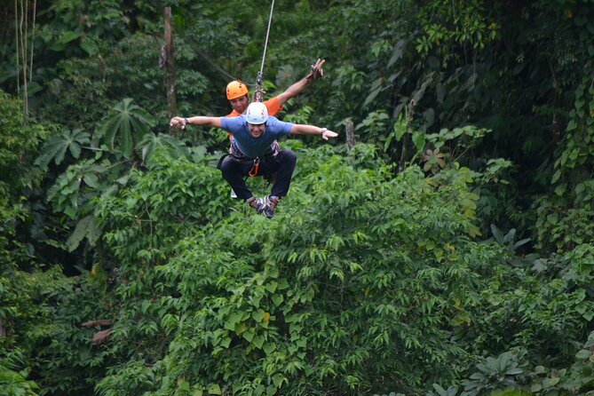 Los Cañones Canopy with Hotsprings Los Lagos - Tarzan Swing: the add-on people talk about